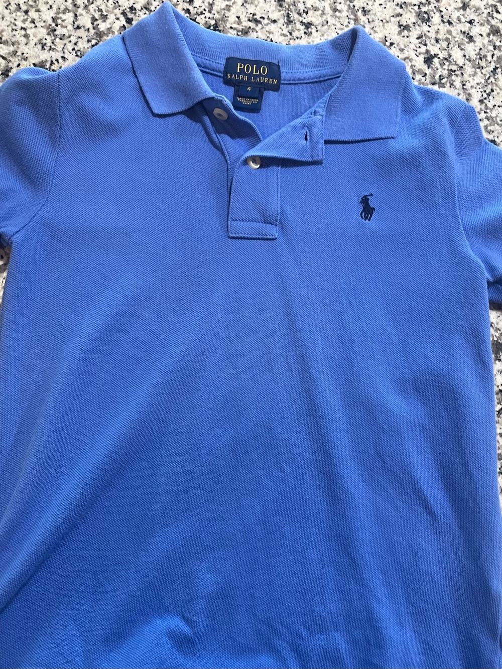 Polo by Ralph Lauren Bright Blue Polo Shirt